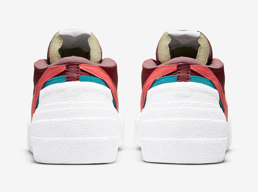 KAWS x Sacai x Blazer Low Team Red