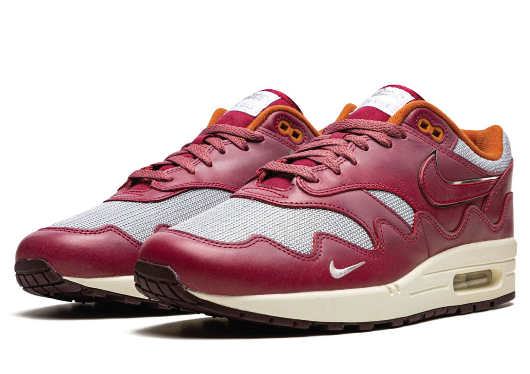 Patta x Air Max 1 Rush Maroon