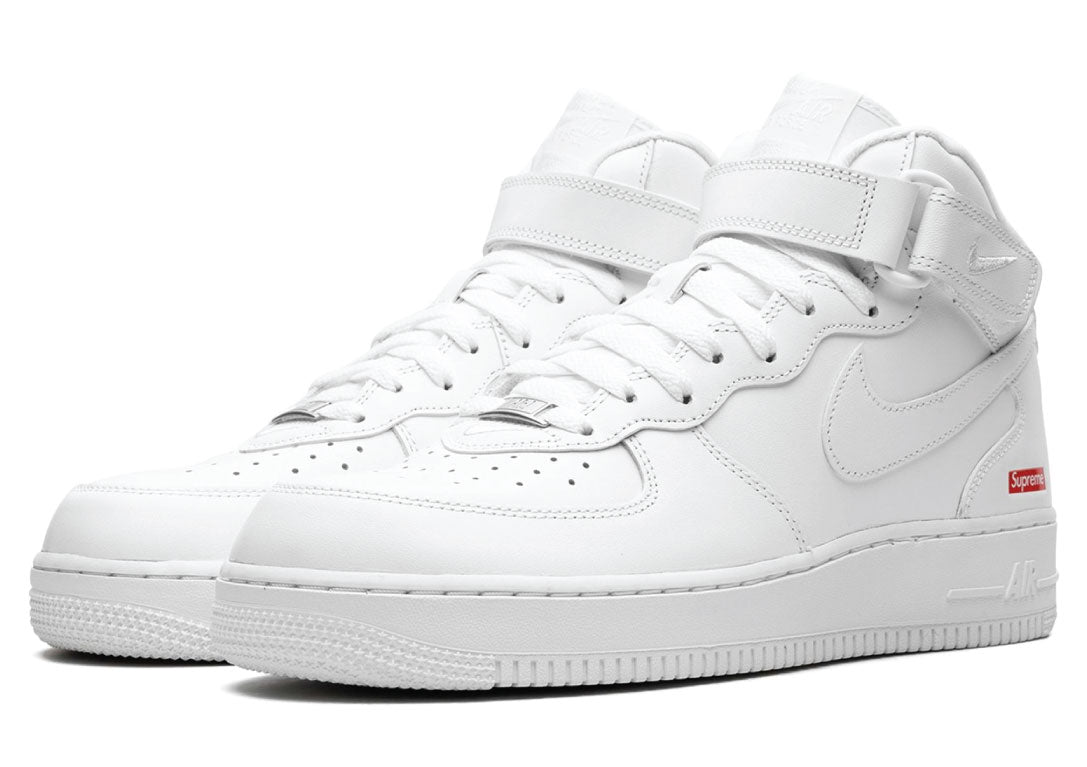 Supreme x Air Force 1 Low Box Logo White