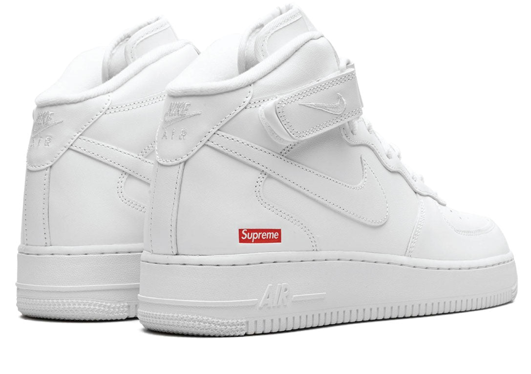 Supreme x Air Force 1 Low Box Logo White