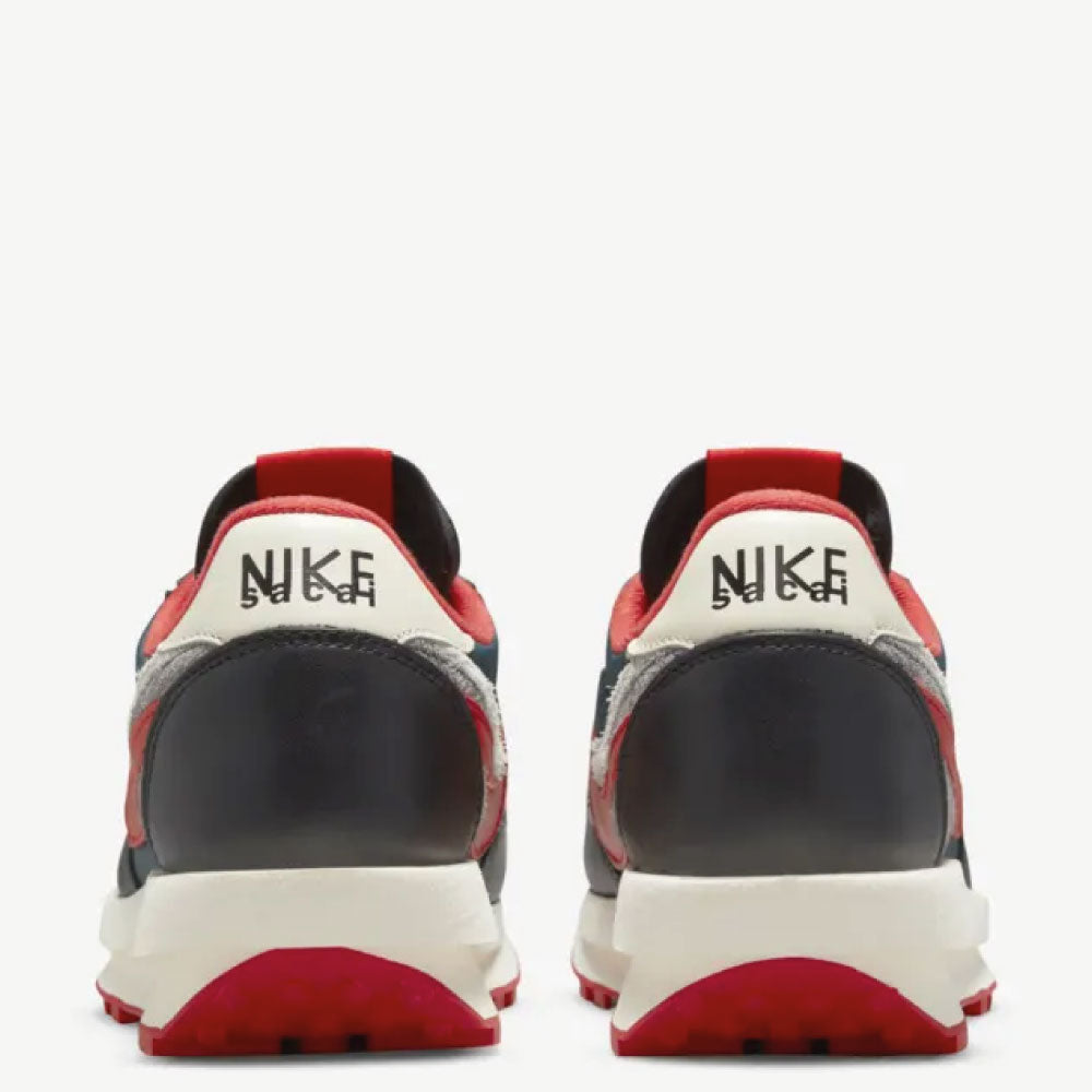 Sacai x Undercover x LDWaffle Midnight Spruce University Red