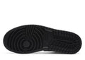 Air Jordan 1 Mid SE South Beach shoe featuring pine green, black and sail white leather with a signature swoosh.